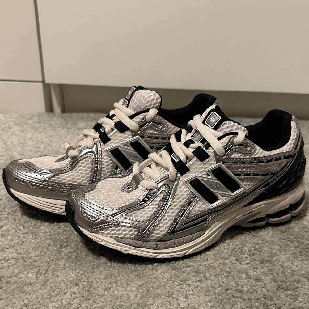 New Balance 1906R - Silver and Black Athletic Sneakers